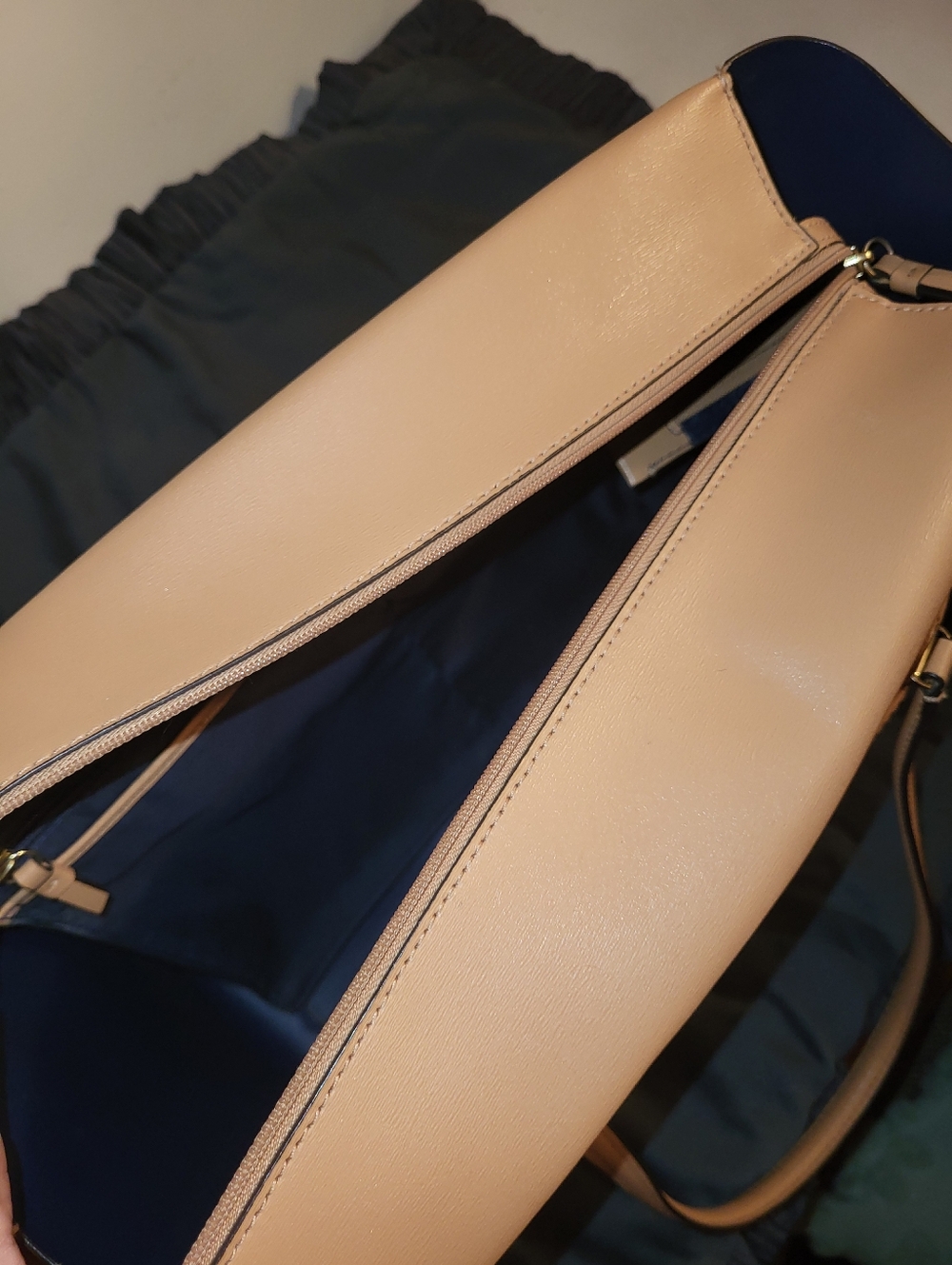 Tory Burch Tan Leather Tote EUC 🔥 - Picture 9 of 11
